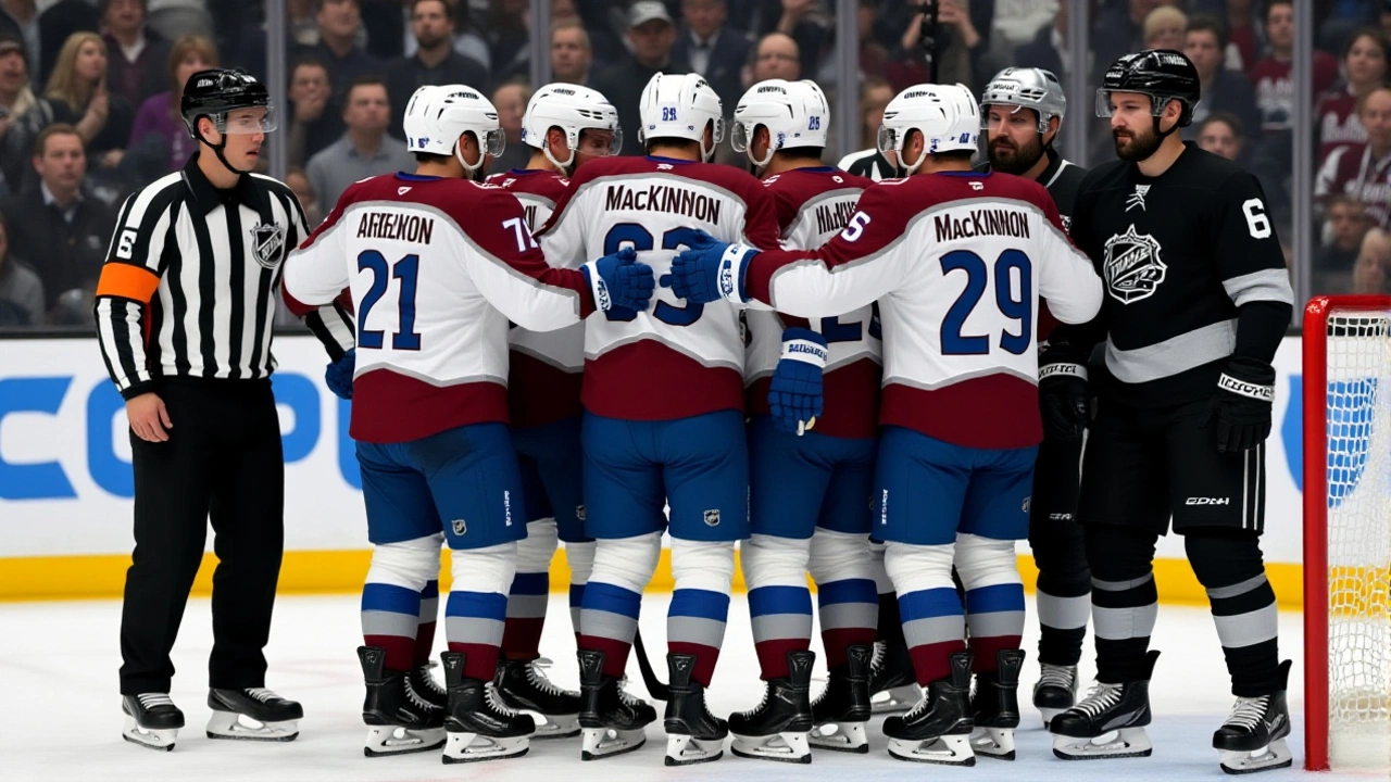 Martin Necas’s Two‑Goal Burst Powers Avalanche Past Kings 4‑1