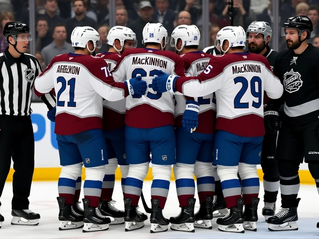Martin Necas’s Two‑Goal Burst Powers Avalanche Past Kings 4‑1