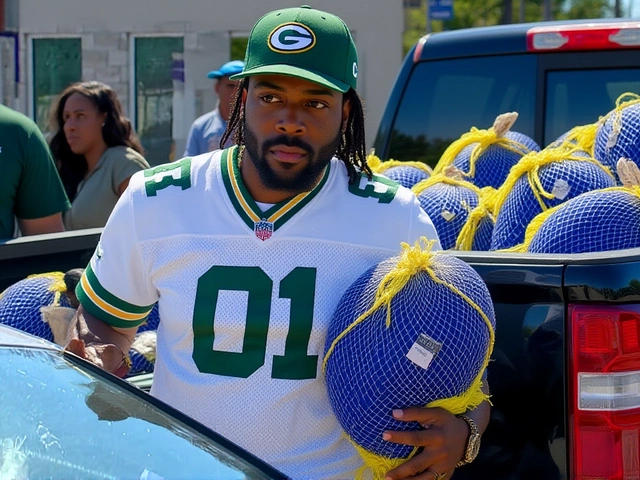 NFL Player Warren Brinson’s Foundation Distributes 300 Turkeys in Savannah Annual Drive